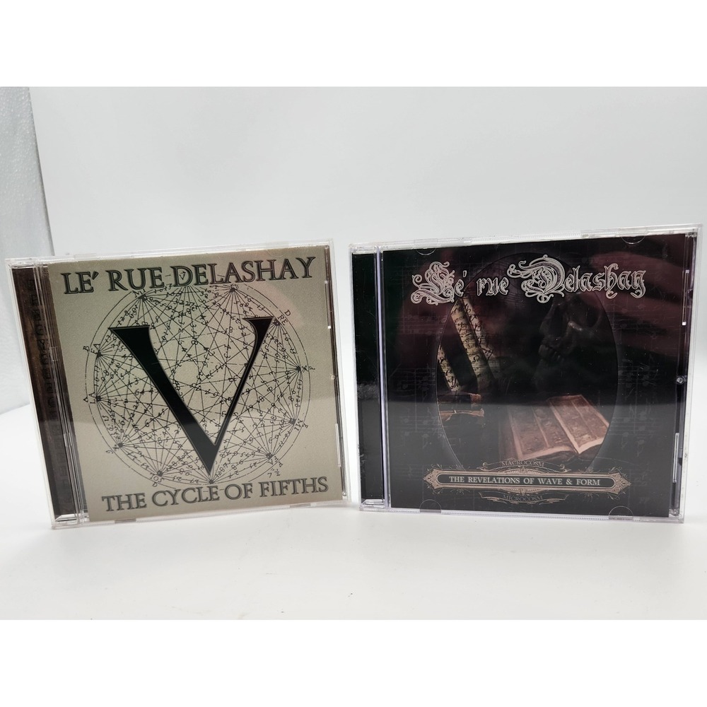Le' Rue Delashay CD Lot The Cycle of Fifths Revelations of Wave & Form Music
